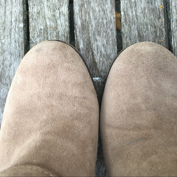 BCBG Generation Suede Heeled Ankle Booty - Picture 14 of 16